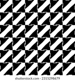 Seamless diagonal pattern. Repeat decorative design.Abstract texture for textile, fabric, wallpaper, wrapping paper. Black and white wallpaper.