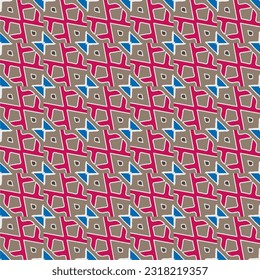Seamless diagonal pattern. Repeat decorative design. Abstract texture for textile, fabric, wallpaper, wrapping paper.