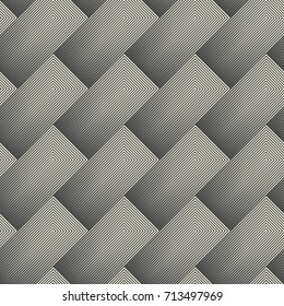 Seamless Diagonal Stripe Pattern. Abstract Halftone Graphic Design. Vector Wallpaper