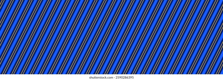 Seamless diagonal stripe pattern. Dark blue oblique line background for design textile, fabric swatch, scarf cloth, suit print. Masculine navy color repeating wallpaper. Vector backdrop