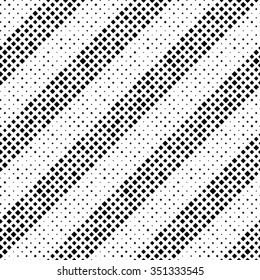 Seamless Diagonal Stripe Pattern. Vector Black and White Background