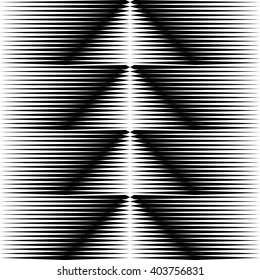 Seamless Diagonal Stripe Pattern. Vector Black and White Background