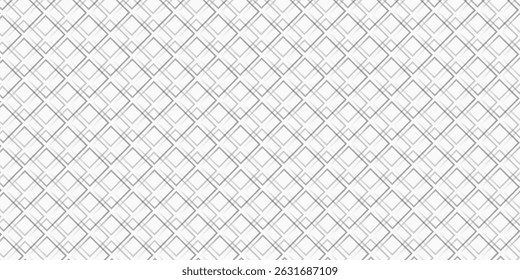 Seamless diagonal tile line pattern vector. Design black on white background. Design print for textile, wallpaper, background. Set 1