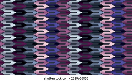 Seamless diagonal zigzag pattern. geometric banner design. vector illustration