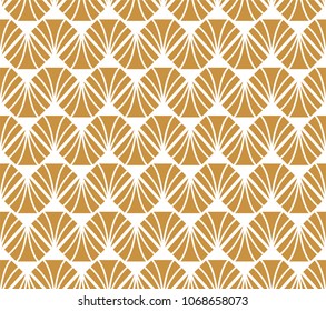 Seamless Diamond Art Deco Pattern. Stylish antique background.