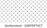 Seamless diamond pattern. Dotted rhombus background texture. Simple geometric grid pattern design, like for blankets and throws.