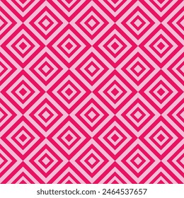 Seamless diamond vector background. Stripped geometric pattern. Abstract geometry