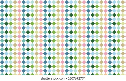 Seamless diamonds pattern. Geometric background. You can use for fabrics, ceramic tile, kitchen floor, porcelain floor, bathroom floor, 
walls and any kind of prints or home decor wallpaper.