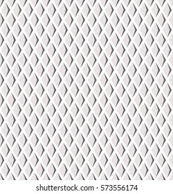 Seamless diamonds pattern. Geometric latticed texture. Vector art.