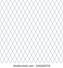 Seamless diamonds pattern. Net texture. Vector art.