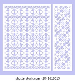plantilla de patrón decorativo de corte de matrices sin soldadura