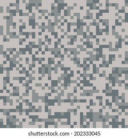 Seamless digital camo pattern vector
