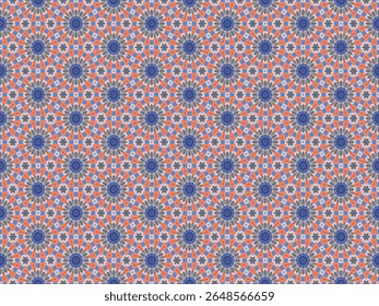 Pano Digital Sem Costura Visual Moda Sem Fim Papel De Parede Gráfico Luxo Forma Simétrica Geométrica Tecido Design Têxtil Decorativo Telha Interior Arte Perspectiva Fundo Textura Modelo Padrão.