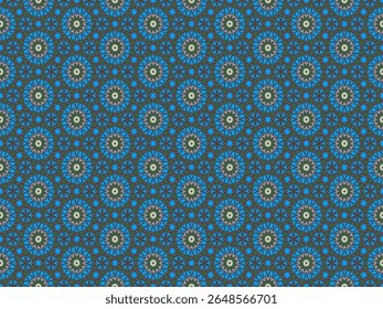 Nahtloses digitales Tuch Visual Endless Fashion Graphic Wallpaper Luxus symmetrische Form geometrische Gewebe Design Textil Dekoration Fliesen Interieur Kunst Perspektive Hintergrund Textur Template Muster.