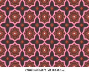 Pano Digital Sem Costura Visual Moda Sem Fim Papel De Parede Gráfico Luxo Forma Simétrica Geométrica Tecido Design Têxtil Decorativo Telha Interior Arte Perspectiva Fundo Textura Modelo Padrão.