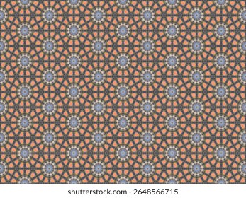 Pano Digital Sem Costura Visual Moda Sem Fim Papel De Parede Gráfico Luxo Forma Simétrica Geométrica Tecido Design Têxtil Decorativo Telha Interior Arte Perspectiva Fundo Textura Modelo Padrão.