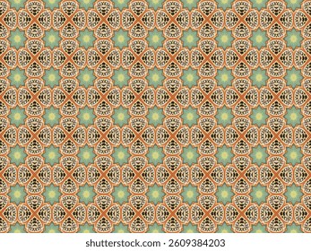 Seamless Digital Design Interior Visual Cloth Shape Symmetric Background Perspective Textile Fashion Texture Graphic Luxury Wallpaper Endless Art Fabric Tile Geometric Decoration Template Pattern.