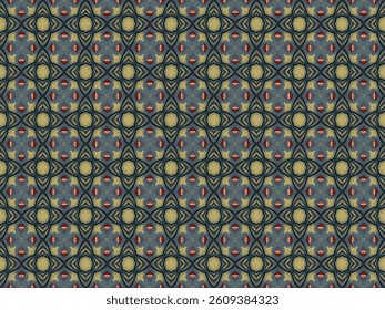 Seamless Digital Design Interior Visual Cloth Shape Symmetric Background Perspective Textile Fashion Texture Graphic Luxury Wallpaper Endless Art Fabric Tile Geometric Decoration Template Pattern.