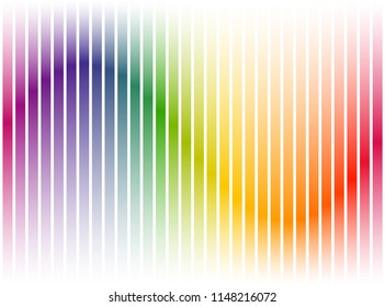 seamless digital equalizer stripes background with color gradient on white background