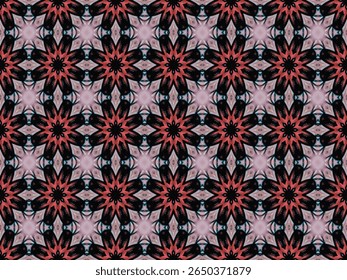 Seamless Digital Fabric Graphic Design Luxury Texture Endless Tile Visual Background Template Fashion Cloth Perspective Decoration Symmetric Geometric Art Interior Shape Textile Wallpaper Pattern.