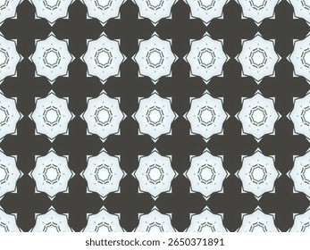 Seamless Digital Fabric Graphic Design Luxury Texture Endless Tile Visual Background Template Fashion Cloth Perspective Decoration Symmetric Geometric Art Interior Shape Textile Wallpaper Pattern.
