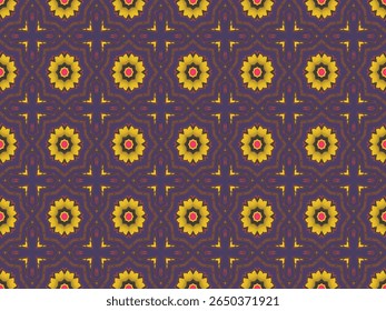 Seamless Digital Fabric Graphic Design Luxury Texture Endless Tile Visual Background Template Fashion Cloth Perspective Decoration Symmetric Geometric Art Interior Shape Textile Wallpaper Pattern.