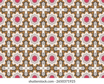 Seamless Digital Fabric Graphic Design Luxury Texture Endless Tile Visual Background Template Fashion Cloth Perspective Decoration Symmetric Geometric Art Interior Shape Textile Wallpaper Pattern.