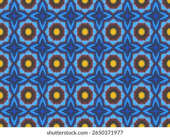 Seamless Digital Fabric Graphic Design Luxury Texture Endless Tile Visual Background Template Fashion Cloth Perspective Decoration Symmetric Geometric Art Interior Shape Textile Wallpaper Pattern.