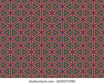 Seamless Digital Fabric Graphic Design Luxury Texture Endless Tile Visual Background Template Fashion Cloth Perspective Decoration Symmetric Geometric Art Interior Shape Textile Wallpaper Pattern.