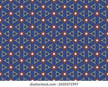 Seamless Digital Fabric Graphic Design Luxury Texture Endless Tile Visual Background Template Fashion Cloth Perspective Decoration Symmetric Geometric Art Interior Shape Textile Wallpaper Pattern.