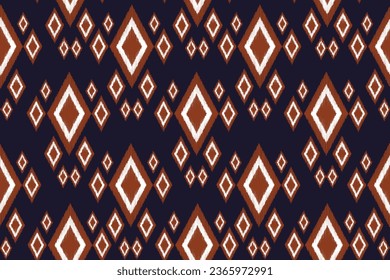 Seamless digital motif patterns woven, embroidered, ikat

