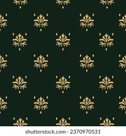 Seamless digital motif patterns woven, embroidered, ikat