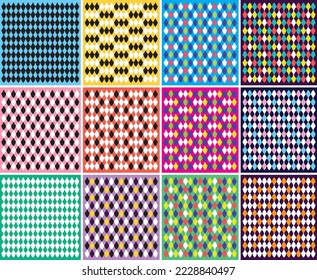 Seamless digital pattern for multiple usages