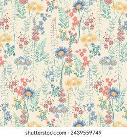 Seamless Digital and textile design Pattern