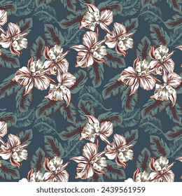 Seamless Digital and textile design Pattern