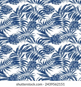 Seamless Digital and textile design Pattern