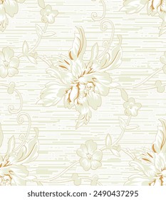 Seamless Digital and Textile design pattern for any Type of print