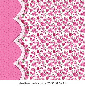 Seamless Digital and textile design Pattern