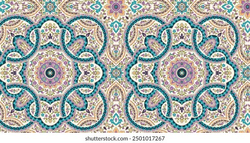 Seamless Digital and textile design Pattern