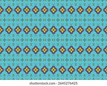 Seamless Digital Texture Design Graphic Interior Template Fabric Visual Shape Fashion Luxury Textile Art Geometric Symmetric Tile Decoration Cloth Endless Perspective Background Wallpaper Pattern.