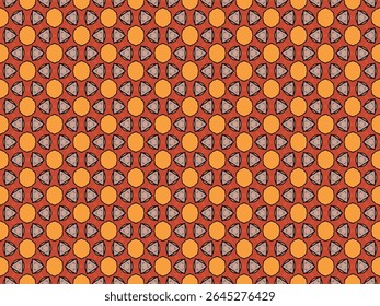 Seamless Digital Texture Design Graphic Interior Template Fabric Visual Shape Fashion Luxury Textile Art Geometric Symmetric Tile Decoration Cloth Endless Perspective Background Wallpaper Pattern.