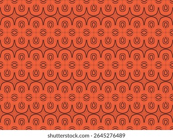 Diseño de textura digital inconsútil Tela de Plantilla interior gráfica Forma visual Arte textil de lujo Geométrico de la teja de la decoración del paño Patrón de Fondo de pantalla de fondo de Perspectiva sin fin.