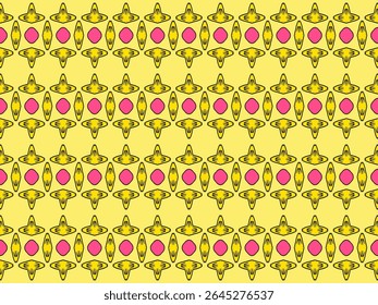 Design de textura digital sem costura Design Gráfico Interior Modelo Tecido Forma Visual Moda Têxtil Luxo Arte Geométrica Têxtil Simétrico Pano de Decoração Sem Fim Perspectiva Fundo Papel de Parede Padrão.