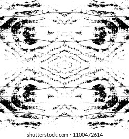 Seamless Distressed overlay texture. Grunge abstract antique pattern. Artistic design template. EPS10 vector.