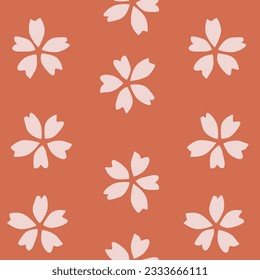 Seamless ditsy floral pattern
Tropical Hawaiian hibiscus flower pattern
 Seamless floral vector illustration