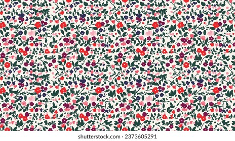 seamless ditsy flowers repeating pattern, tiny flowers pattern, ditsy, liberty , meadow, floral.