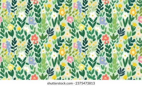 seamless ditsy flowers repeating pattern, tiny flowers pattern, ditsy, liberty , meadow, floral