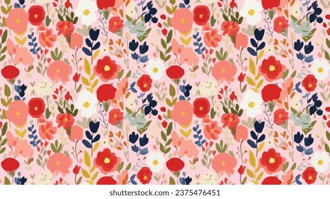 seamless ditsy flowers repeating pattern, tiny flowers pattern, ditsy, liberty , meadow, floral