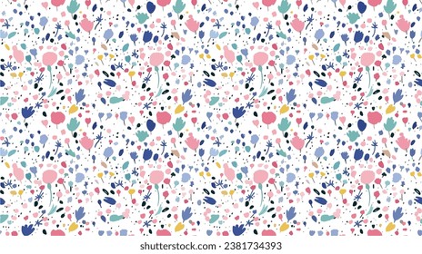 seamless ditsy flowers repeating pattern, tiny flowers pattern, ditsy, liberty , meadow, floral