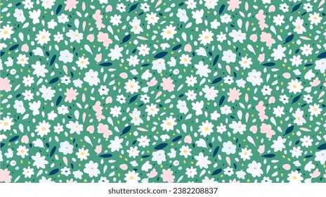 seamless ditsy flowers repeating pattern, tiny flowers pattern, ditsy, liberty , meadow, floral